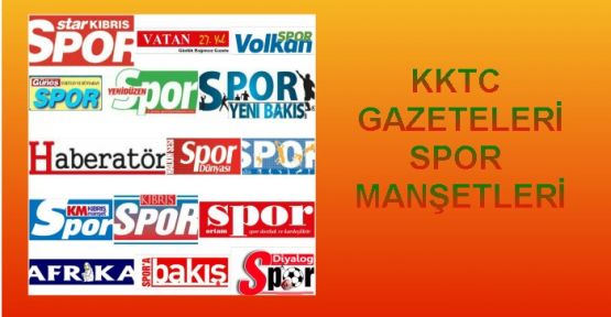 10 Nisan 2018 KKTC Spor Manşetleri