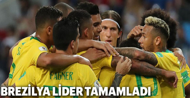 Brezilya Lider Tamamladı..! (2-0)