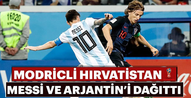 Hırvatistan'dan Arjantin'e Büyük Şok..! (3-0)