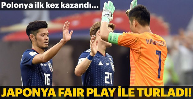 Japonya; Polonya'ya Mağlup Oldu, Fair Play Kuralı ile Turladı..! (0-1)