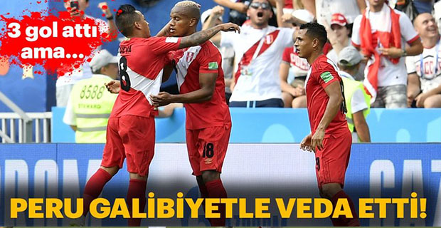 Peru, Avustralya Zaferiyle Veda Etti..! (2-0)