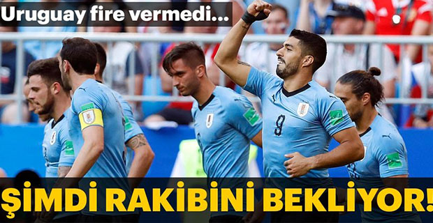 Uruguay, Rusya'yı 3 Golle Geçti..! (3-0)