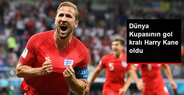 Dünya Kupasının Gol Kralı İngiliz Harry Kane..!
