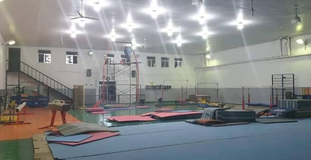 Cimnastik Federasyonu Salonu Işıl Işıl..!