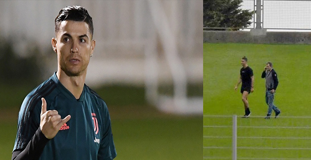 Cristiano Ronaldo'dan Gizli Antrenman..!