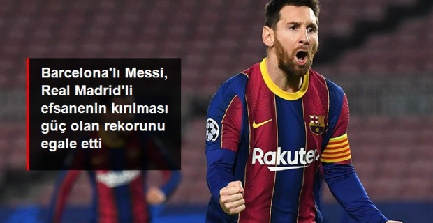 Messi'den Bir Rekor Egalesi Daha..!