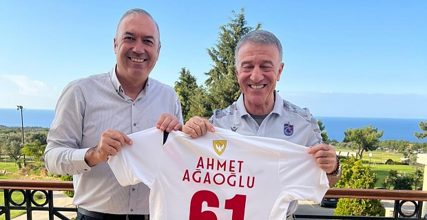 Başkan Sertoğlu, Trabzonspor Başkanı Ahmet Ağaoğlu ile görüştü