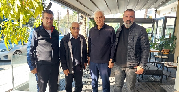 Türkiye Futbol Antrenörleri Derneği Başkanı Dilber ile Asbaşkan Yozgat KKTC'de...!