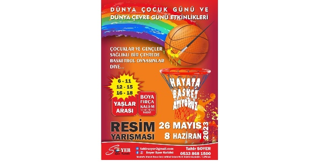 Soyersspor’dan”Hayata Basket Atıyoruz” Yarışması