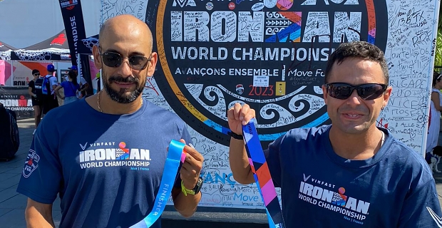 Kemal ve Hüseyin’den  Ironman Dünya Şampiyonası zaferi
