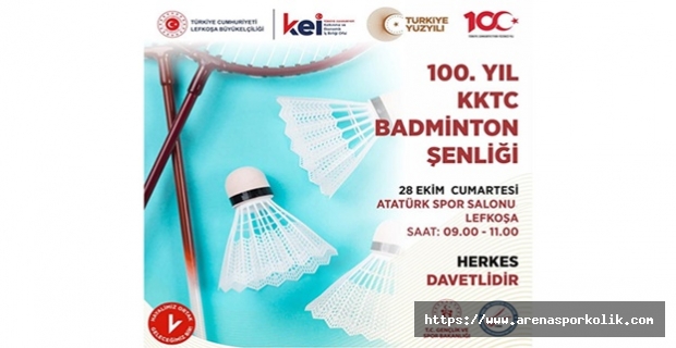 Badminton da Cumhuriyet Coşkusu..!