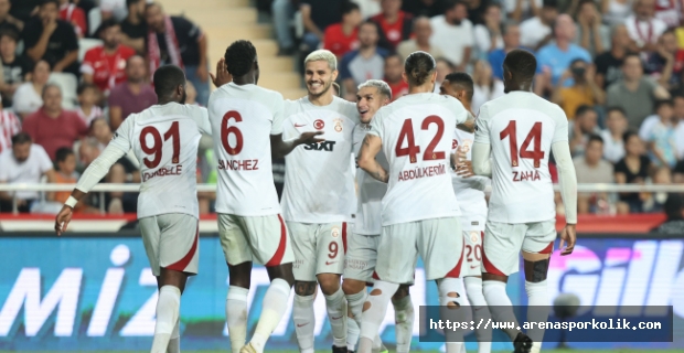 Galatasaray, Antalya'da Seriyi Sürdürdü..! (0-2)