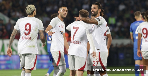Galatasaray, Rize'de Oliveira ile Güldü..! (0-1)