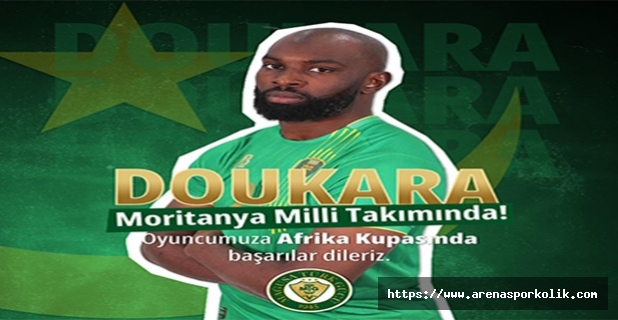 MTG, Doukara’ya Afrika Kupası’nda Başarı Diledi..!