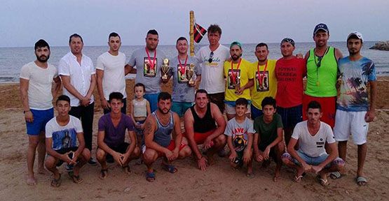 Kumyalı'da Voleybol Anı Turnuvası düzenlendi..!