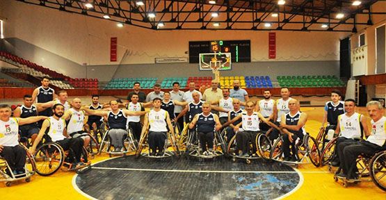 Tekerlekli Sandalye Basketbolunda Dostluk Rüzgârı Esti..!