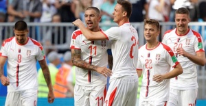 Sırbistan Kolarov İle Güldü..! (1-0)