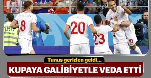 Tunus, Dünya Kupası'na galibiyetle veda etti..! (2-1)