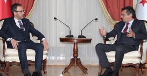 Başbakan Erhürman, TC Spor Bakanı Kasapoğlu’nu Kabul Etti..!