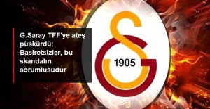 Galatasaray: Basiretsiz federasyon bu skandalın sorumlusudur..!