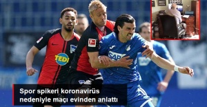 Spor Spikeri Darke, Hoffenheim-Hertha Berlin Maçını Evinden Anlattı..!