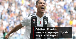 Cristiano Ronaldo, İtalya Serie A'da Rekorlara Başladı..!