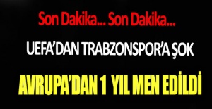 FLAŞŞŞ..! Trabzonspor'a Avrupa'dan Men Cezası..!