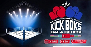 Uluslararası türk devletleri profesyonel kickboks galası yapılıyor